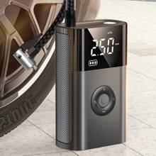 CARSUN CARSUN Portable Inflator Compressor Pump With LED Lamp For Car Motorcycle Bicycle Tyre Balls Wireless Electric Car Air Tire Pump