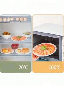 1包100个一次性保鲜膜套装和一次性浴帽套装家用保鲜碗盖PE保鲜膜