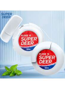 Fawnmum Fawnmum Floss, Floss For Bad Breath,For Oral Care & Hygiene, 165 Ft