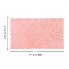 1/5/10/20 Pcs / Set Of Ultra-Fine Fiber Cleaning Cloth, Mixed Color Non-Stick And Absorbent Kitchen Cloth 9.4 Inch * 5.5 Inch Daily Cooking And Baking Tableware Dishcloth-Random Color Delivery, Kitchen, Bathroom, Multi-Purpose