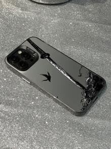 1pc Samurai Sword Print Scary Japanese Style Protective Phone Case, Compatible With Apple IPhone11/12/13/14/15/16/16PRO/16PROMAX, GalaxyA05/A15/A25/A35/A53/A54/A55/S23/S24, Anti-Fall Waterproof Shockproof Scratch Resistant,International Version, Not The Domestic Version - Multicolor - View 5