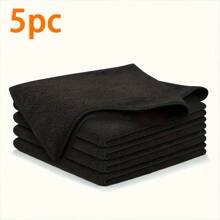 15/10/5 - Kitchen Cleaning Cloths, Microfiber Black Cleaning Cloths Set, Absorbent And Soft, Stain Removal Cloths For Cleaning Glass, Cooking Counters, Pots, Bows, Faucets, Range Hoods, Car Wipe Cleaning Cloths, Kitchen, Bathroom, Home, Black Home Cleaning Multi-Color Soft Quick-Drying Absorbent Cleaning Set