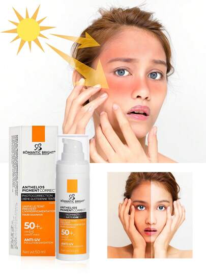 SPF50+ 轻盈保湿防晒霜 | 防水、防汗、不油腻 | 清爽夏季防晒，快速吸收，薄膜便携旅行装