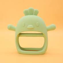 1pc Baby Silicone Teether, Silicone Teething Stick - Easter, Halloween, Christmas Gift
