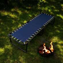 Catre Camastro Plegable de Lona Reforzada (Mod KSL-Marino) - Azul Marino - Ver 2