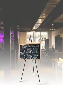 1PC 63" Easel Stand For Wedding Sign, Display Poster, Sign Poster Stand For Display, Display Easel Stand With Bag, Holds 5 Lbs,Easel Stand For Display, Foldable Portable Ground Easel For Wedding Banner And Poster Display Stand, Tabletop Easel Display Metal Tripod Party Favors Room Decor Bride Gifts Birthday Graduation Birthday Decorations Party Decorations Bachelorette Wedding Outdoor Decoration Summer Beach Back To School School Supplies