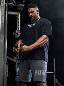 Casual Short Sleeve Tee, For Going Out, For Friends,Classic Ribbed Cuffs, Long-Lasting Fit And Comfortable, Suitable For Daily Wear, Outdoor Travel Men's Sweatshirt, Spring And Summer Men's Tops