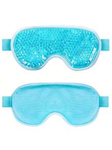 Moisturizing PVC Gel Faux Pearl Eye Mask, Ice Compress & Hot Compress Eye Mask, & Reusable - Multicolor - View 2