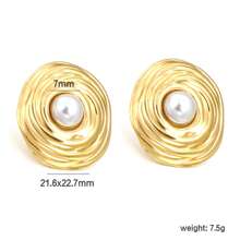 Small Chunky Gold Hoop Earrings For Women, 14k Gold Thick Statement Huggie Hoop Earrings Hoop Earrings Set Hypoallergenic Fashion Earrings