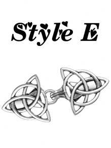 Xiacheng Shawl Clips, Cloak Buckles, Cardigan Clips, Sweater Clips, Retro Collar Decor, Retro Cloak Brooch, And Silver Shawl Pins - Silver - View 13