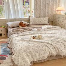 1 Peça Edredom de Ar Condicionado de Cor Sólida, Produtos Domésticos Modernos e Simples, Edredom de Verão Leve e Respirável, Roupa de Cama Diária para Verão