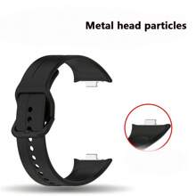 Original Silikonarmband kompatibel mit Redmi Watch 5 4 5 ESIM Smartwatch, kompatibel mit Xiaomi Mi Band 8 Pro Armband, Sportarmband-Zubehör, kompatibel mit Xiaomi Mi Band 9 Pro