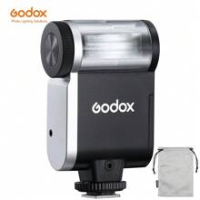 Godox Godox IA32 Mini Kamera Blitz mit bis zu 490 Vollleistungsblitzen, 6200K CCT Farbtemperatur, manueller Blitz für verschiedene Kameramodelle mit optischen S1/S2 Modi