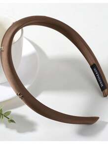 3/2/1pc Women's Bow Headband, Black/Pink Imitation Silk Headband, Casual, Elegant, Romantic, Sweet Fashion Accessories ,Hair Hoop Hairband For Women Head Accessories