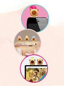 1pc High Quality Capybara Doll Decoration, Cute Blind Box Statue, Suitable For Mobile Phone, Car, Home Decoration, Great Gift