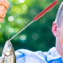 1pc T-Shaped Fish Hook Remover Separator Fishing Hook Retriever Tool, Fishing Accessories - Multicolor - View 4