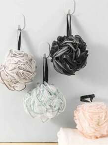 4PCS High-Grade Bath Ball, New Bath Flower, Soft And Durable Cute Girl Bath Ball, Bath Back Rubbing Bath Ball, Loofah Bath Ball, Soft Loofah Bath Ball, Loofah Bath Ball Towel With Drawstring, Body Bath Sponge, Loofah Bath Towel For All Skin Types