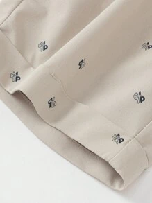Balabala Balabala Jungen bedruckte Hosenträger-Shorts, kühlende und antibakterielle Sommerbekleidung