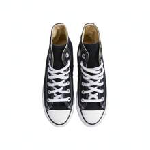 Converse 2025 男女款 Chuck CORE 帆布高帮运动鞋/硫化鞋 - 黑色 - 查看 6