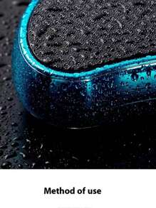 1pc Portable Nano Glass Double-Sided Textured High-Efficiency Dead Skin Remover Foot File (Storage Bag Included), Non-Slip Ergonomic Design Callus Remover, Suitable For Summer Beach Care/Home SPA/Nail Salon/Travel, Suitable For Daily Foot Care & Beauty Salon Treatment