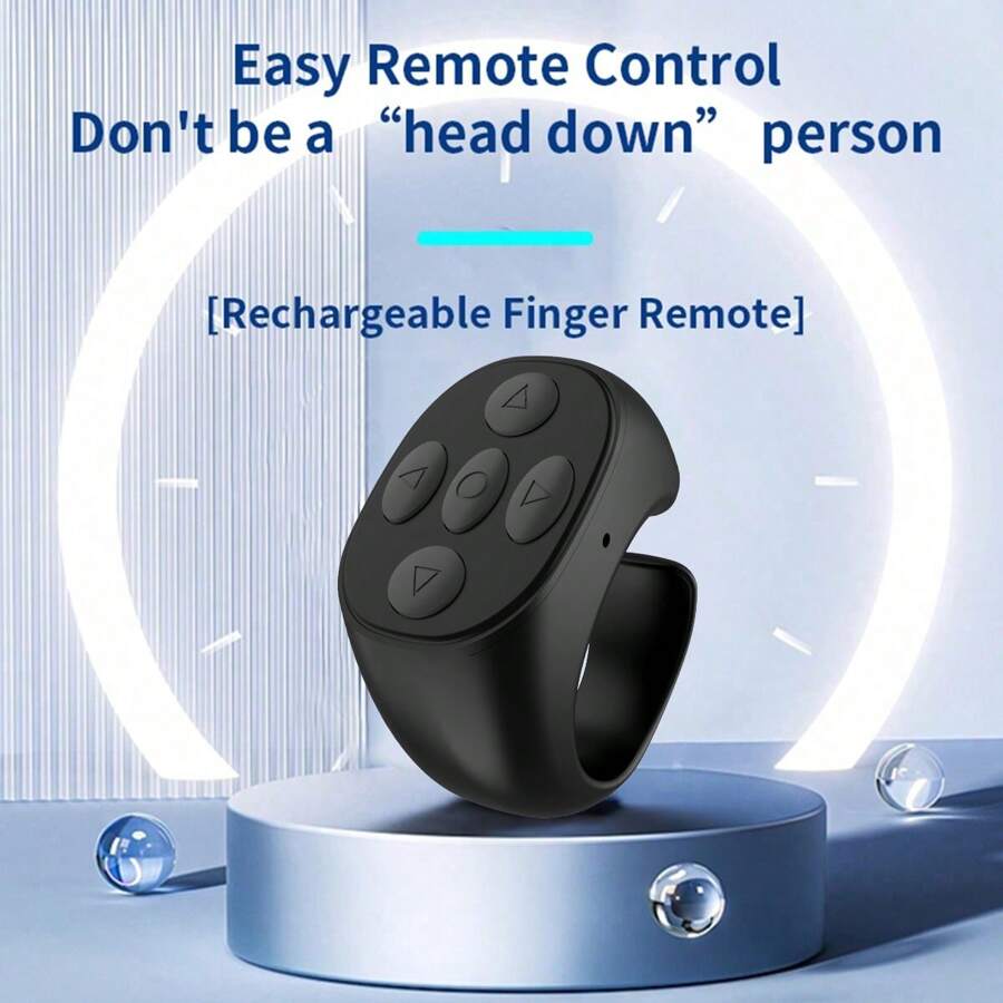 SIMSONLAB 升级智能环用于屏幕控制，上下切换短视频控制/翻页/电子书阅读/音乐控制