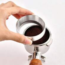 1PC/ Funnel 51mm/53 Mm/58mm Espresso Dosing Rings Stainless Steel Funnel Coffee Dosing Ring Fits , Espresso Accessories Dosing Ring Portafilter Funnel Silver Back To School