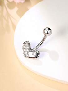 Leocuci 可爱肚脐环蝴蝶结 14G 不锈钢肚脐环 女士身体穿孔首饰肚脐环 - 2個一套裝 - 查看 5