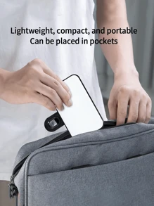 1 pezzo Luce ricaricabile a molletta per video/foto con 3 modalità di illuminazione, luce per telefono, adatta per trucco, live streaming, conferenze zoom, compatibile con e Android, ideale per vacanze estive, registrazione audio/video, interviste, gaming e live streaming con mini microfono