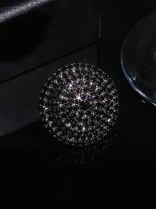 Glamorous Rhinestone Decor Ring