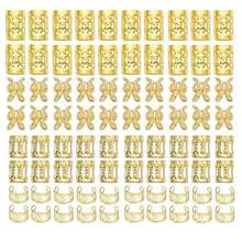 80PCS Alloy Hair Jewelry Hair Cuffs For Braids Metal Dreadlock Beads Hair Cuffs Rings Multi Style Braids Accessories Hair Decoration For Women And Girls Boho Hair Accessories, For Women, Fall, Travel, Hair Tools, Accessories Women, Hair Stuff,Fall,Hair,Hair Accessories,Accessories,Hair Accessories For Women,Travel,Hair Accessories,Accessories Women,Hair Accessory,Hair Accessories Women,Hair Tools,Hair Stuff,Stuff,Beauty Accessories