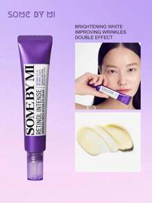 SOME BY MI 强效视黄醇三重功效眼霜 – 韩国视黄醇眼霜，抗衰老，淡化细纹 – 提亮黑眼圈，平滑肌肤纹理 – 韩国护肤品 30毫升