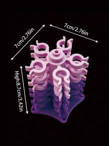 Multicolor Detachable Shuttle Core Clip, Rotary Shuttle Core Collection Box, Thread Core Storage Clip Shuttle Core Tower - Multicolor - View 8