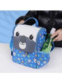 1 Pc, New Crossbody Insulation Bento Bag, Reusable Lunch Box Bag, Large Capacity Handheld Ice Pack, Convenient And Portable Storage Method, Suitable For Students, Office Workers, Picnics And Camping - Multicolor - View 9