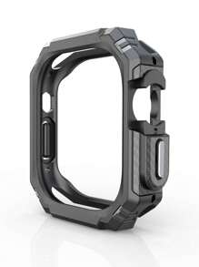 1pc Fashion Multi-Color TPU Protective Case Suitable For Apple Watch Full Series, Hollow And Minimalist Design, 40mm/41mm/42mm/44mm/45mm/46mm/49mm