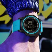 SANDA. SANDA Men's Luxury Sports Electronic Wrist Watch, Shock Resistant, Waterproof, Chronograph, Stopwatch, Alarm, Multi-Function LED Digital Watch - one-size - View 7