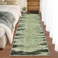 Modern Abstract Printed Carpet Washable Living Room Carpet With Non-Slip Backing Soft Foldable Carpet Home Decorative Carpet For Bedroom Hallway Laundry Room Playroom Office - Green - View 4