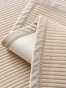 1PC Solid Color Simple Striped Design Non-Slip Sofa Cover, All-Season Home Decoration Sofa Pad, Suitable For Home, Bedroom, Study, Living Room And Office Gifts Birthday Graduation Couch Cover Sofa Covers Room Decor Living Room Decor