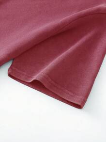 Men's Distressed Graffiti Monster Print Casual Round Neck Short Sleeve T-Shirt