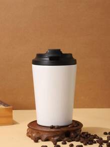 1pc Customized Stainless Steel American Coffee Mug, Multifunctional, Easy To Clean, Reusable, High Quality, Fashionable, Minimalist, Colorful, Modern Customization, Leak-Proof, Ideal For All Seasons, Camping, Travel,Multi-Functional,Durable,Ornamental,Reusable,Exquisite,Stylish,High-Quality,Colorful,Modern,Custom,Personalized,Unique,Tea Room,Home,Garden,Office,Home Refresh