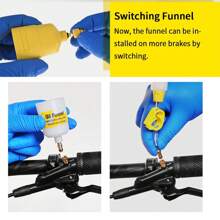 ZTTO 自行车液压刹车排气套件，通用 DOT 矿物油排气接头，山地车专业维修工具 - 彩色 - 查看 5