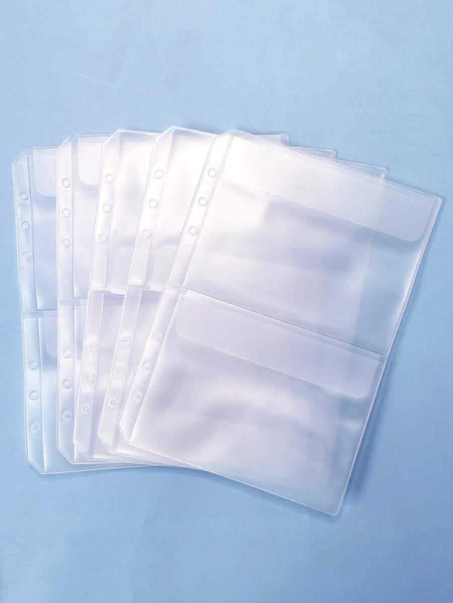 5件套透明活页文件袋 返校,返校,学校用品