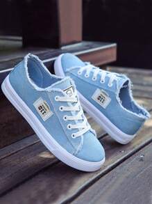 Women's Flat Breathable Casual Shoes, Fashion Platform Sneakers, All Seasons