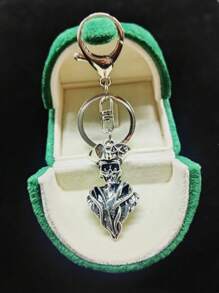 1 szt. Brelok w stylu pirackim, akcesorium w stylu punkowym ze zwierzęcym wzorem