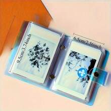 1-Pack Photocard Credit Card Holder: 36 Photos Pages, Perfect For Mini Films, Graduation, Wedding, Anniversary, Family, And Student Photos - Ideal For Winter, Christmas, Thanksgiving, And New Year Decorations - Multicolor - View 7