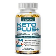 Keto Plus Softgels - Clean Complex For Ketogenic Diet - Supports Digestion, Energy And Focus - 120 Capsules - 1 Bottle - View 1