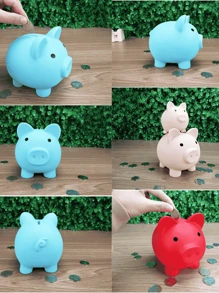 Personalized Gift For Children Children Piggy Creative Piggy Bank, Multi-Functional, Ornamental, Letter, Stylish, Modern, Colorful, Cute, Adorable, Casual, Custom, Personalized, Unique, Customized, Ideal Gifts For Him, Ideal Gifts For Her Back To School - Multicolor - View 3