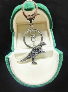 1 szt. Brelok w stylu pirackim, akcesorium w stylu punkowym ze zwierzęcym wzorem