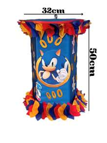 Rotating Piñata For Children 50cm Tall - 藍色 - 查看 2