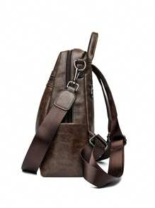 时尚奢华女士旅行背包女孩单肩书包牛皮高品质真皮女式背包