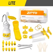 ZTTO 自行车液压刹车排气套件，通用 DOT 矿物油排气接头，山地车专业维修工具 - 彩色 - 查看 8